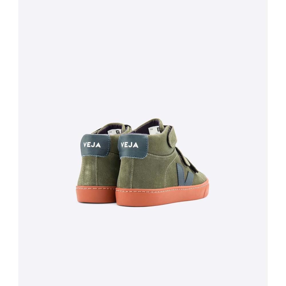 Olive Kids' Veja ESPLAR MID SUEDE High Tops | AU 694XYU